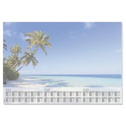 SIGEL H7470 SIGEL Schreibunterlage Beach A2 3J/1S 30Bl