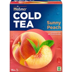 Meßmer 109393 Meßmer Tee COLD TEA Eistee Sunny Peach 15St