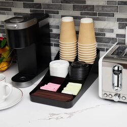 Deflecto® Kaffeestation 7 Fächer