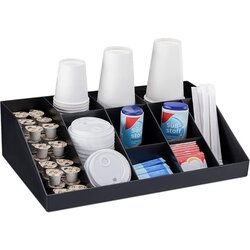 Deflecto® Kaffeestation 10 Fächer