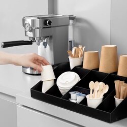 Deflecto® Kaffeestation 10 Fächer