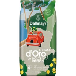 Dallmayr 10001221 Dallmayr Kaffee d'Oro La Dolce Vita Intenso Bohne 1kg