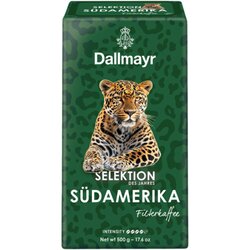 Dallmayr 10001157 Dallmayr Kaffee SdJ Südamerika gemahlen 500g