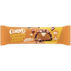 Corny 3012955 Corny Riegel Crunchy Protein Caramel Peanut 12St