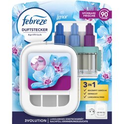 febreze 8001090839121 Febreze Duftstecker 3Volution Starterset Aprilfrisch