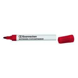 Soennecken 0018 Soennecken Marker Whiteboard Flipchart 1,5-3mm rt 10St