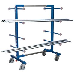 VARIOfit Transportwagen Langgut 54-140 x 180 x 80 cm (B x H x T)