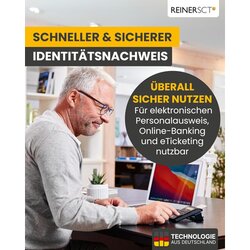 Personalausweisleser cyberJack® RFID komfort, without brand