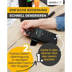 Personalausweisleser cyberJack® RFID komfort, without brand