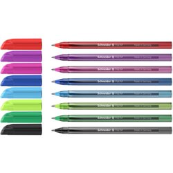 Schneider 102298 Schneider Kugelschreiber Vizz M Etui 8St sort.