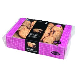 GILLE 303590 Gebäck Schoko-Hafertaler 525g