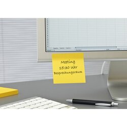 Post-it® Haftnotiz Super Sticky Notes Promotion