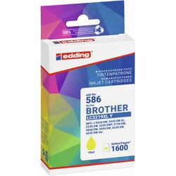 edding 18-586-01 Edding Tinte wie Brother LC3219XLY gelb 1.600S