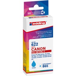 edding 18-622 Edding Tinte wie Canon CLI-581XXLC cyan 865S
