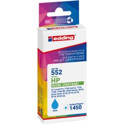 edding 18-552 Edding Tinte wie HP 953XL cyan 1.450S