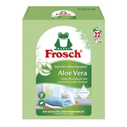 Frosch 116950 Frosch Waschmittel Aloe Vera Sensitive 22WL 1,45kg