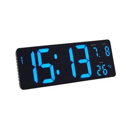 ALBA HORDGTL Alba Wand-/Tischuhr LED sw/bl