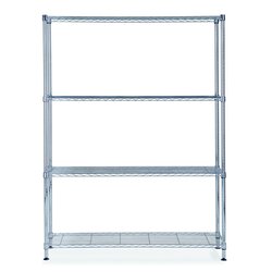 ALBA MOBI4L Alba Regal 4Böden 160x120x35cm chrom