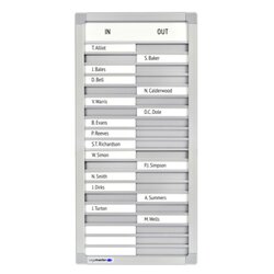 Legamaster An- und Abwesenheitstafel PROFESSIONAL 26 x 54 cm (B x H)
