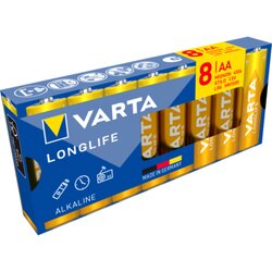 Varta 4106101478 Varta Batterie Longlife AA 1,5V 8St