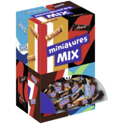 MARS® 614929 Mars Schokolade Miniatures Mix 3kg