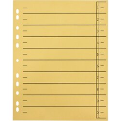 Soennecken 1439 Soennecken Trennblatt A4 230g Karton ge 100St