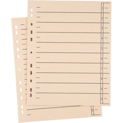 Soennecken 1445 Soennecken Trennblatt A4 180g Karton ch 100St