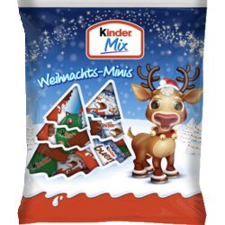 Kinder 2532 kinder Mix Weihnachts-Minis 153g