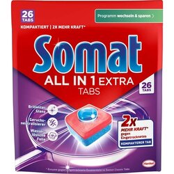 Somat SA26D Somat Spülmaschinentabs All in 1 Extra 26St