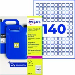 Avery Zweckform L7071-8 Avery Zweckform Etikett 15mmx15mm wetterfest 1120St