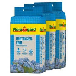 Floragard 134262 Floragard Gartenerde Hortensien blau 3x25l