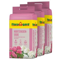 Floragard 134259 Floragard Gartenerde Hortensien rosa/weiß 3x25l