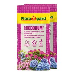 Floragard 134288 Floragard Gartenerde Rhodohum 2x18l