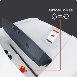 HSM® Aktenvernichter SECURIO P44i automatischer Öler