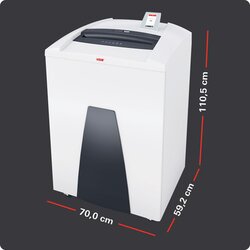 HSM® Aktenvernichter SECURIO P44i automatischer Öler