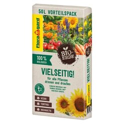 Floragard 120050 Floragard Blumenerde Universal Vielseitig 50l