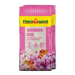 Floragard 134268 Floragard Blumenerde Orchideen 2x5l