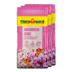 Floragard 134269 Floragard Blumenerde Orchideen 3x5l