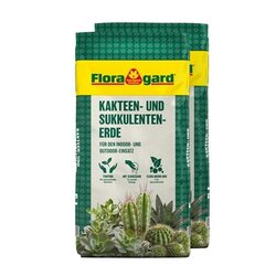 Floragard 134293 Floragard Blumenerde Kakteen 2x18l