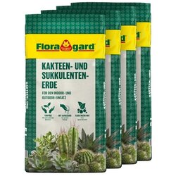 Floragard 134298 Floragard Blumenerde Kakteen 4x10l
