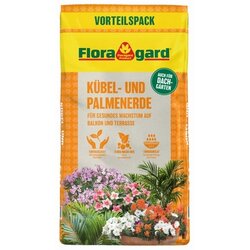 Floragard 134304 Floragard Blumenerde Kübel & Palmen 50l