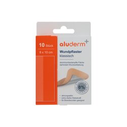 aluderm® 1008303 aluderm Wundpflaster klassisch 8x10cm 10St