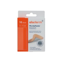 aluderm® 1008302 aluderm Wundpflaster klassisch 6x10cm 10St