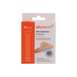 aluderm® 1008301 aluderm Wundpflaster klassisch 4x10cm 10St