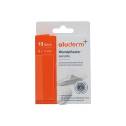 aluderm® 1008315 aluderm Wundpflaster sensitiv 8x10cm 10St