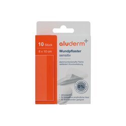 aluderm® 1008314 aluderm Wundpflaster sensitiv 6x10cm 10St