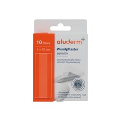 aluderm® 1008313 aluderm Wundpflaster sensitiv 4x10cm 10St