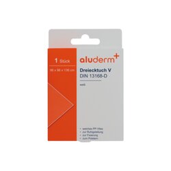 aluderm® 1008326 aluderm Dreiecktuch +Box 96x96x136cm ws