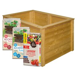 Floragard 124518 Floragard Hochbeet-Set Spezialerden
