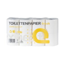 Expect T3F250-Z-64R Expect Toilettenpapier 3-lagig 8x250Blatt